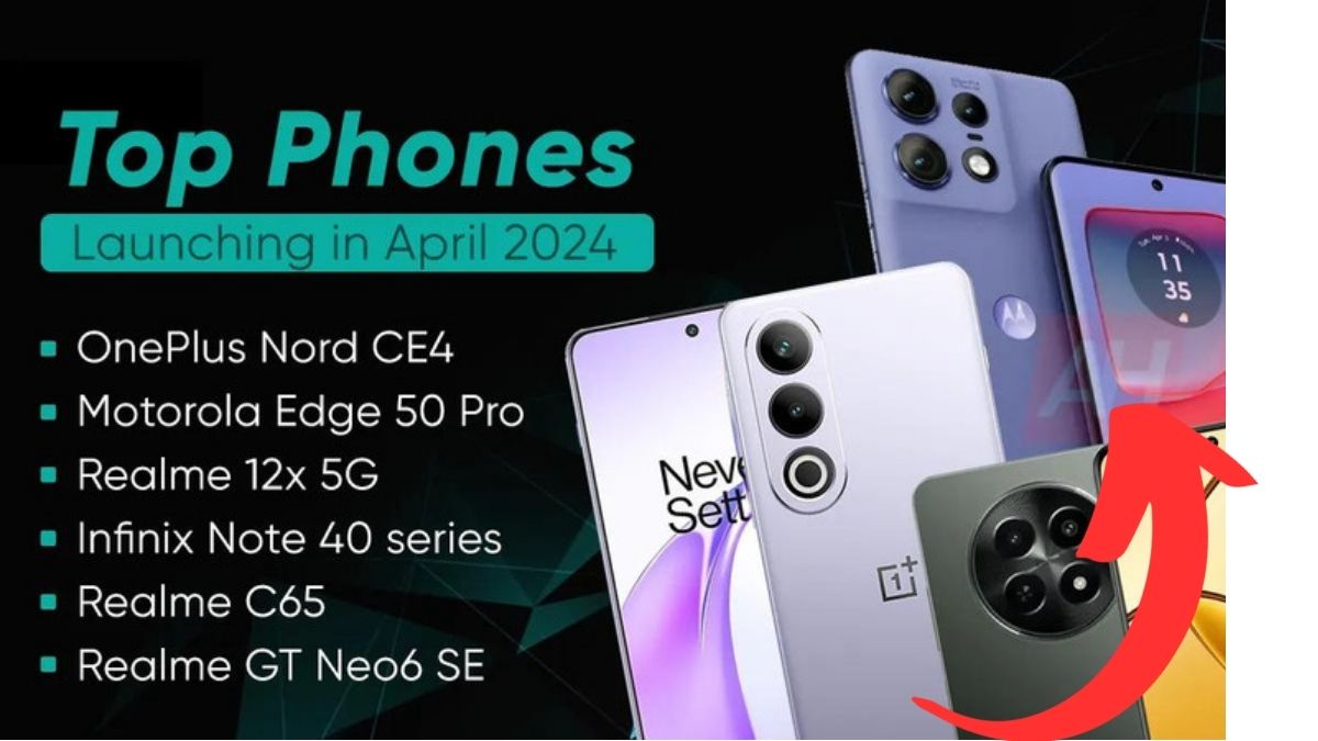 Top phone launching in April 2024